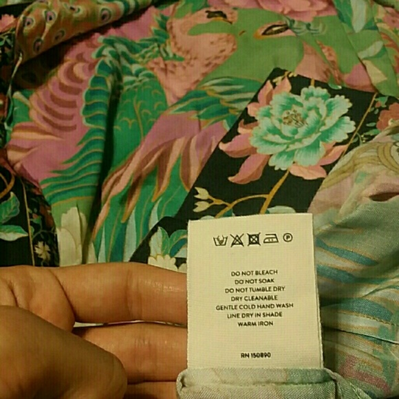 New spell designs cloud dancer kimono maxi sage OS - Picture 7 of 7